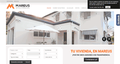 Desktop Screenshot of mareus-inmobiliaria.com